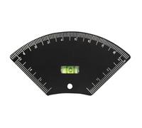 Beer Preparation Guide - Stainless Steel Symmetry Tool 9 x 5.2 cm | Eyebrow Measuring Aids Set, Alignment Ruler with Level A