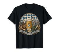 Beer Pretzel Folk Festival Costume Replacement Dirndl Bavaria Heimat T-Shirt