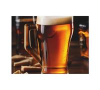 Beer Print Micro Flannel Blanket Throw for Adults Warm Throw Blanket for Nap Sofa and Travel All Seasons