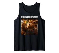 Beer Research Department Brewing Craft Beer Brewery Shirt Tank Top