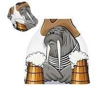 Beer Sea Lions Baby Car Seat Cover Canopy Stretchy Nursing Covers Breathable Windproof Winter Scarf for Infant Breastfeeding Boys Girls