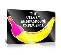 Beer Signs For Man Cave The Velvet Underground Experience Tin Sign Stuff For Boys Room Man Cave Signs And Decor(30X40CM)