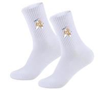 Beer Socks, Embroidered Beer Mug Socks, Funny Oktoberfest Socks, Men, Cotton Socks, Tennis Socks, Unisex Funny for Beer Lovers, Oktoberfest, Father's Day, Christmas (CheersA)