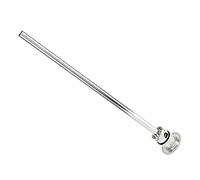 Beer Spear A Type Silver Keg Extractor Tube, Mini Keg Dispenser with Small Thread, 304 Stainless Steel Draft Beer Tapping Valve for Commercial Beer Barrels