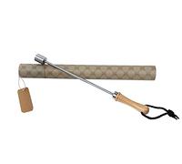Beer Spike Beer Caranelizer Beer Carameliser Beer Warmer Real Wood Handle 100% Food Safe and Rustproof Stainless Steel Ball