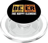 Beer The Happy Element Periodic Table Science Humor Drinking PopSockets PopGrip for MagSafe