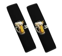 Beer Thirty Patricks Day Irish Car Seat Belt Pads Cover Durable Seatbelt Shoulder Strap Car Accessories 2PCS