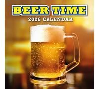 Beer Time - 2026 Square Wall Calendar - by Red Robin Publishing