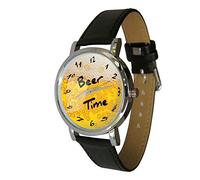 Beer time Wristwatch - Humor - Gift Watch - Unusual Beer Lovers Gift