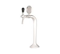 Beer tower, chrome, 1-line, elegant (Package price)