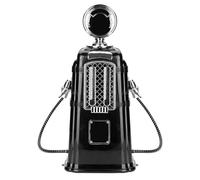 Beer Tower Double Guns Liquor Pump Wine Beverage Pump Liquor Beer Dispenser Drink Dispensers(Black)