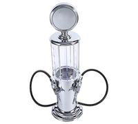 Beer Tower Drink Dispenser,Double Guns Beer Wine Liquor Dispenser,Bar Metal Double Guns Gas Pump Nozzle Beer Wine Liquor Dispenser Soda Beverage Pourer