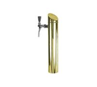Beer tower, model Tower, TIN gold-colored (scratch-resistant gold look), 2-wire