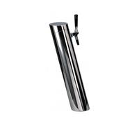 Beer tower Pisa CNS matt-brushed, 1-line