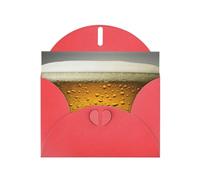 Beer Wallpaper Thank You Card Envelope 4x6 Inch Wedding Baby Shower Thank You Bride Shower Business Birthday.