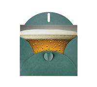 Beer Wallpaper Thank You Card Envelope 4x6 Inch Wedding Baby Shower Thank You Bride Shower Business Birthday.