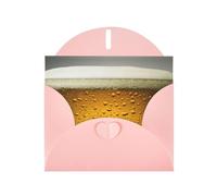 Beer Wallpaper Thank You Card Envelope 4x6 Inch Wedding Baby Shower Thank You Bride Shower Business Birthday.