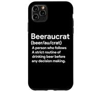 Beeraucrat Beer Drinker Definition Craft Beer Home Brew Case for iPhone 11 Pro Max