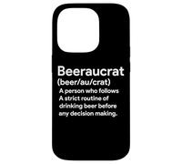 Beeraucrat Beer Drinker Definition Craft Beer Home Brew Case for iPhone 14 Pro