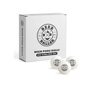BEERBALLER® Beer Pong Balls - 50 Beer Pong Balls | Official Competition Balls of the Beerpong Bundesliga | Perfect for the Party Game Beer Pong | table tennis balls | beer pong tables