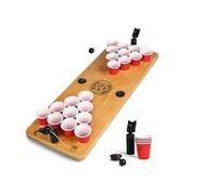 BeerBaller® Shot Pong Cherry - Beer Pong as Shot Version | Drinking Game Highlight 2024 | 24 Shot Beer Pong Cups | Party Gadgets | Drinking Games for Adults | Drinking Games Party Games 18+
