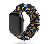 Beers Hot Dogs German Pattern Watch Band Compatible with IWatch Bands Series 6 5 4 3 2 1 Elastic Replacement Wristband