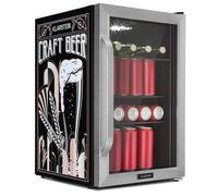 Beersafe 70 Craft Beer Edition refrigerator 70 litres 3 shelves panorama glass door stainless steel