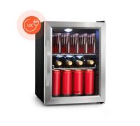 Beersafe M refrigerator 33 litres 2 shelves panorama glass door stainless steel