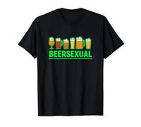 Beersexual Shamrock Beer Lover Drinking St Patrick’s Day T-Shirt