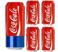 BeerSkin Skywin Silicone Can Cover 12oz Silicone Can Cover Soda Can Sleeve Hides Cans by Dressing Up As Can Lemonade (Red)