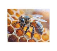 Bees 520 Piece Jigsaw Puzzles for Adults Colourful Fun Challenging & Brainteasing Educational Learning Gift Present for Children Boys Girls 520 Piece Puzzle for Adults