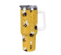 Bees and Beehives Large Capacity Car Cup 40 Oz