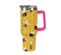 Bees and Beehives Large Capacity Car Cup 40 Oz