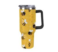 Bees and Beehives Large Capacity Car Cup 40 Oz
