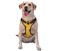 Bees and Flowers Dog Harness for Small, Medium, and Large Dogs â€“ Reflective Straps, Adjustable Fit with Quick-Release Buckles