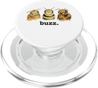 Bees Buzz Funny Bee Lover Bee Keeper Funny Buzz PopSockets PopGrip for MagSafe