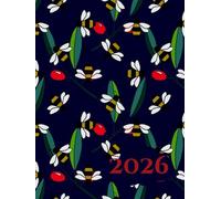 Bees Compact A6 Week To View 2026 Diary: Slimline Weekly Planner
