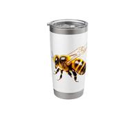 Bees Design Motif Honey Beekeeper Bee Whisperer Bee Boss Stainless Steel Insulated Tumbler