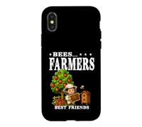 BEES FARMERS BEST FRIENDS Farm Farming Pollinators Harvest Case for iPhone X/XS
