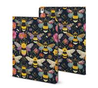 Bees Honeycombs Case Compatible for IPAD 2020 （10.2in） Tablet Cases Cover Protective Auto Wake/Sleep