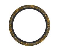 Bees in The Wild Printed Steering Wheel Cover Elastic Stretch Car Wheel Wrap Breathable Non-Slip Steering Wheel Protector for Car Truck SUV