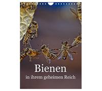 Bees in their secret realm UK-Version (Wall Calendar 2026 DIN A4 Portrait), CALVENDO 12 Month Wall Calendar