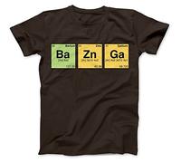 Bees Knees Tees Bazinga Periodic Table T-Shirt Dark Chocolate