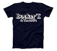 Bees Knees Tees Booker T. The M.G's T-Shirt Navy Blue