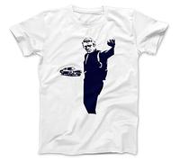 Bees Knees Tees Bullitt Inspired Steve McQueen T-Shirt White