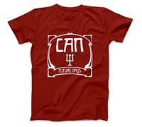 Bees Knees Tees Can Future Days Tribute Krautrock T-Shirt Red