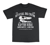 Bees Knees Tees Dr. Alan Grant's Raptor Ridge T-Shirt Black