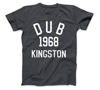 Bees Knees Tees Dub Reggae 1968 T-Shirt Charcoal