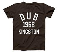 Bees Knees Tees Dub Reggae 1968 T-Shirt Dark Chocolate