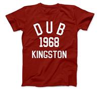 Bees Knees Tees Dub Reggae 1968 T-Shirt Red